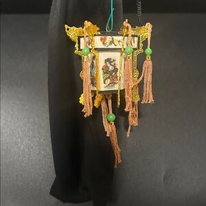 20 each Vintage Asian-Inspired Brooch with Tassels